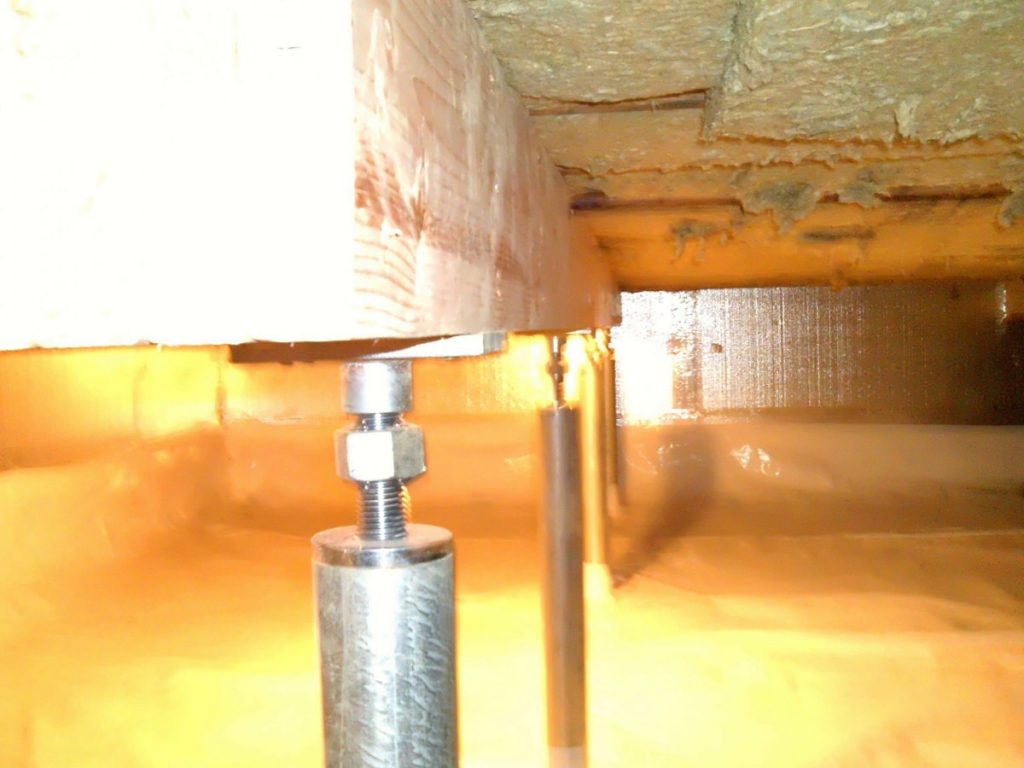 Installing Jack Posts for Sloping Floors Residential ResQ